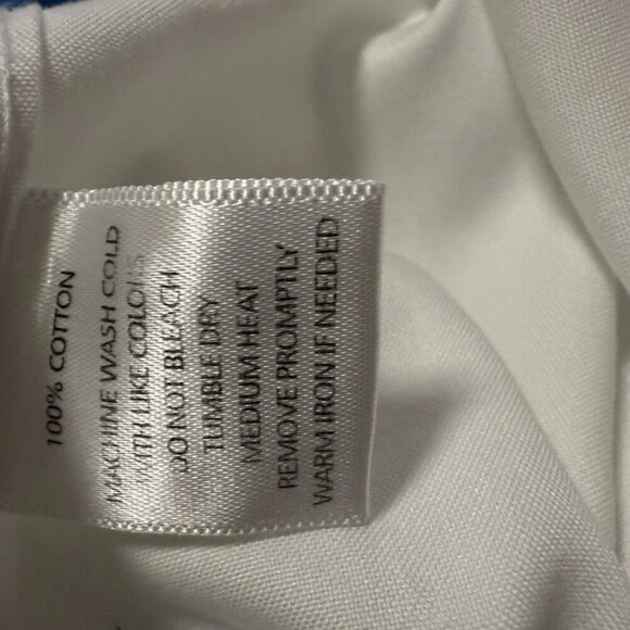 UntuckIt Cotton Button Up Dress Shirt SZ X-Large Tall-Wrinkle Free Classic - Picture 5 of 7